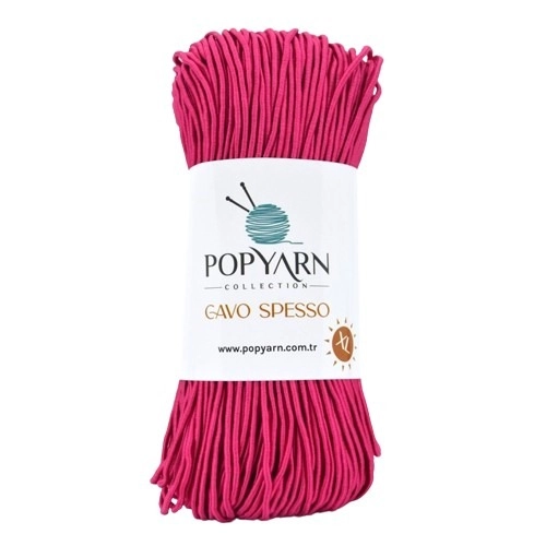 POPYARN Příze Cavo spesso B10 - růžová, 200g 110m