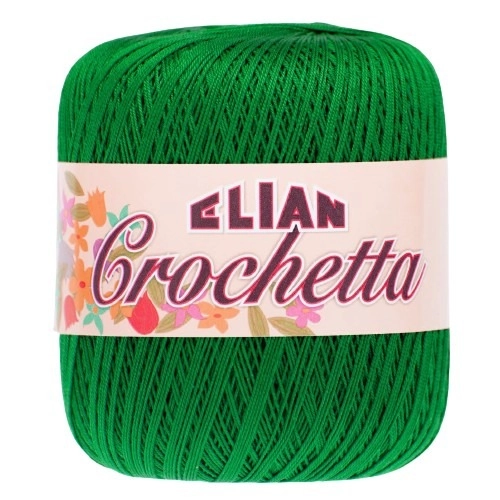 VSV Háčkovací příze Crochetta 3233 - zelená