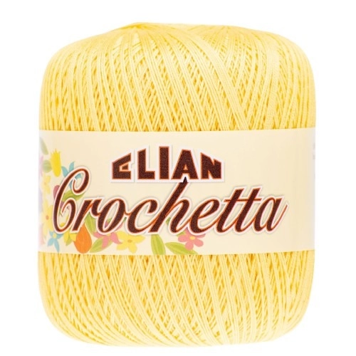 VSV Háčkovací příze Crochetta 3241 - žlutá