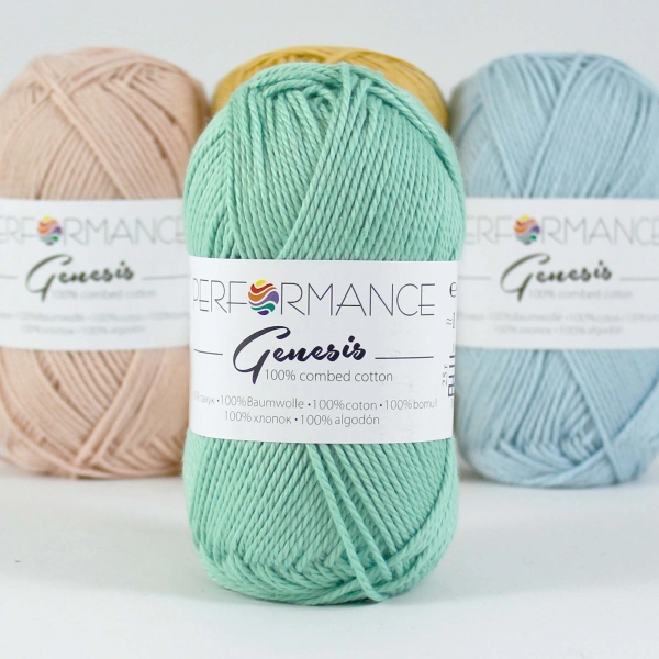 Performance Bavlněná příze Genesis 2159 - zelená 50g 110m
