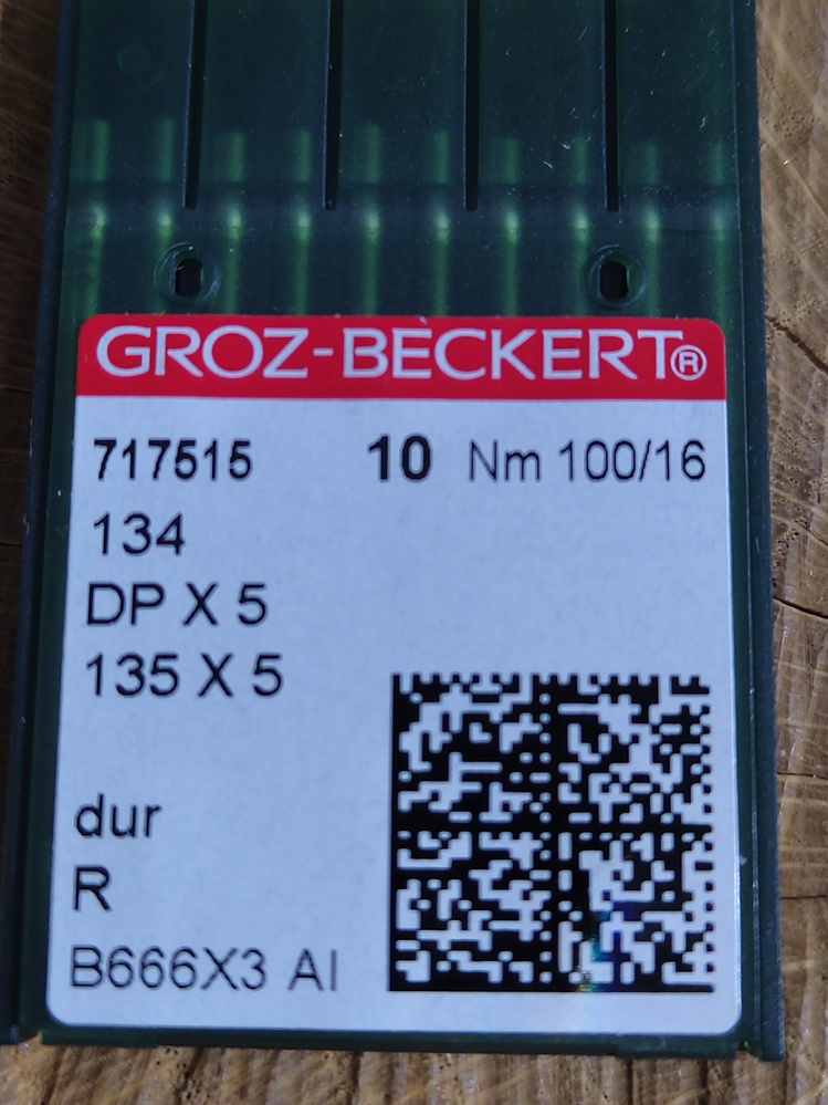 Strojové jehly do průmyslových strojů Groz - Beckert 100