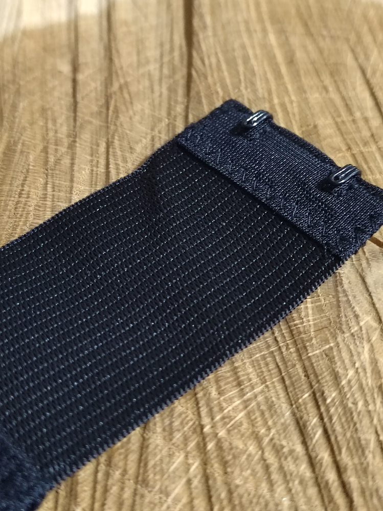 Prodloužení obvodu podprsenky šíře 38 mm dvouřadé