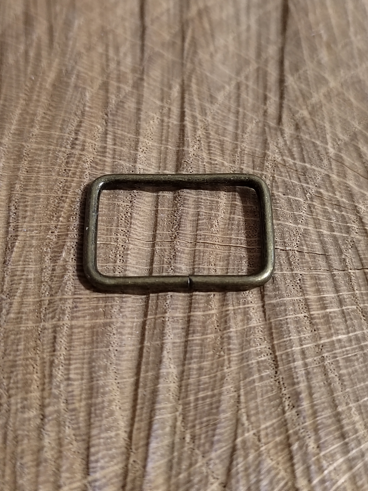 Průvlek / vsuvka šíře 20 mm na koženou galanterii