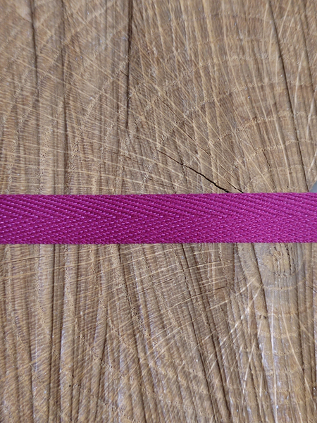 Keprovka - tkaloun šíře 10 mm bordó 