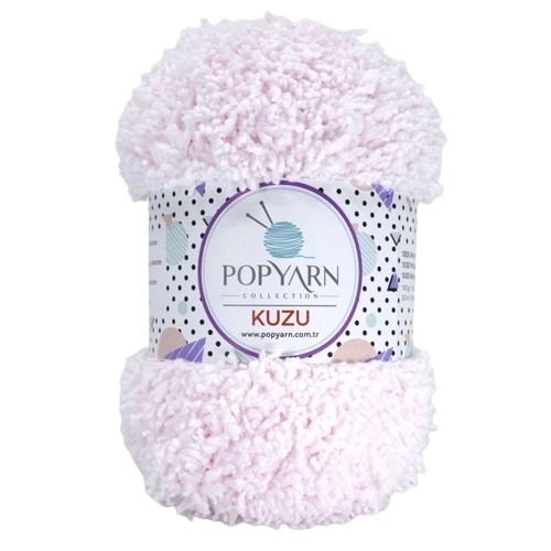 POPYARN Příze Kuzu B04 - růžová, 100g 100m