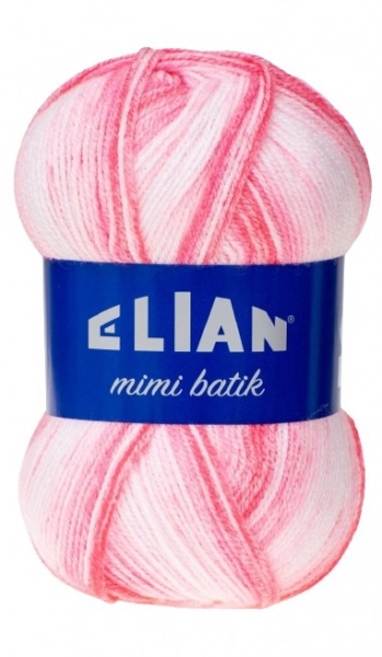 VSV Pletací příze Elian Mimi batik 32454 - růžová