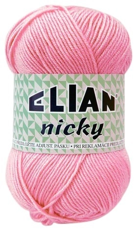 VSV Pletací příze Elian Nicky 229 - růžová