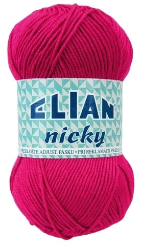 VSV Pletací příze Elian Nicky 474 - růžová