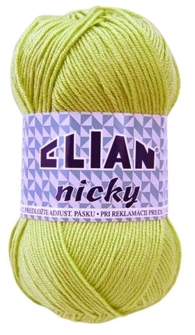 VSV Pletací příze Elian Nicky 4853 - zelená