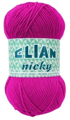 VSV Pletací příze Elian Nicky 6314 - fialová