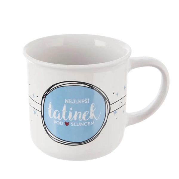 Hrnek porcelán NEJLEPŠÍ TATÍNEK 0,34 l O0583