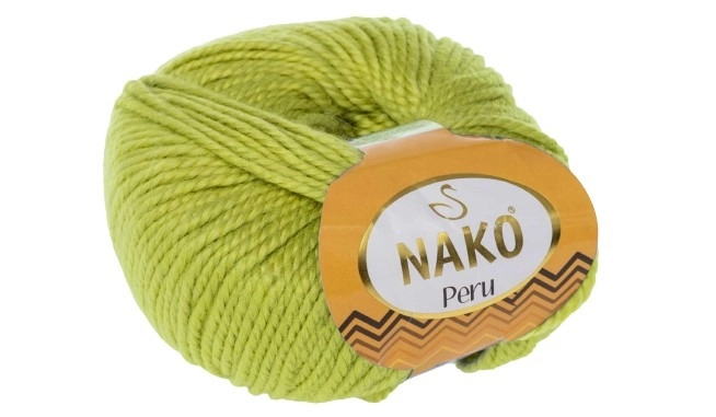 Nako Pletací příze Peru 6824 - zelená