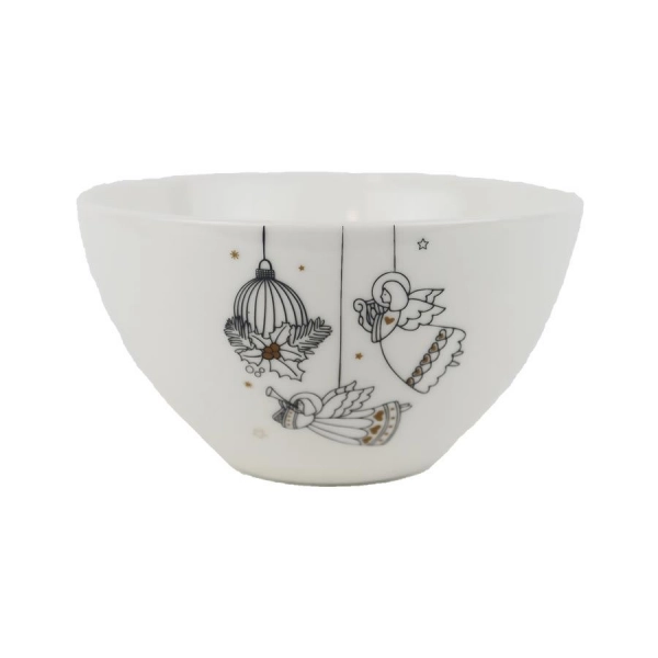 Porcelánová miska andílci X8724
