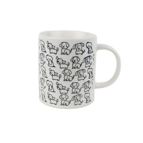 Porcelánový hrnek pejsci X8696