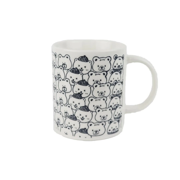 Porcelánový hrnek medvídci X8697