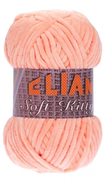 VSV Pletací příze Elian Soft Kitty 97430 - oranžová