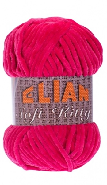VSV Pletací příze Elian Soft Kitty 97432 - růžová