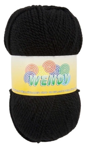VSV Pletací příze Wendy 217 - černá
